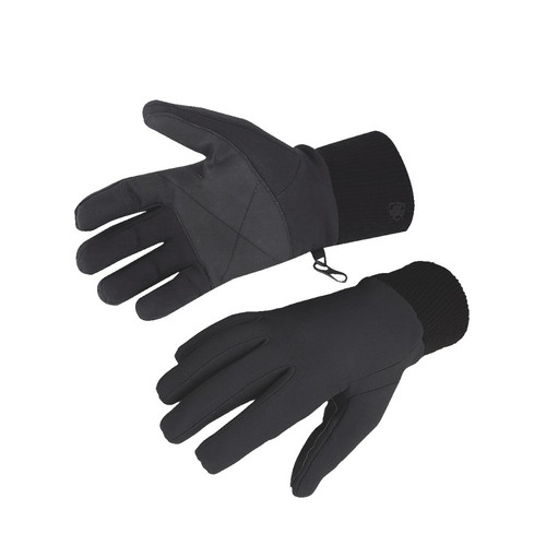 5ive Star Gear Performance Softshell Gloves, Black