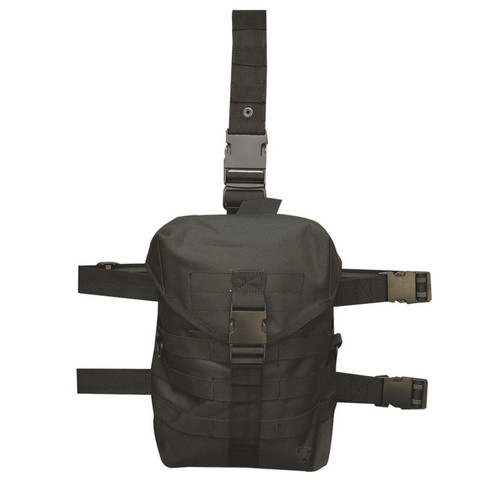5ive Star Gear 6283000 DLG-5S Drop Leg Gas Mask Carrier, Black