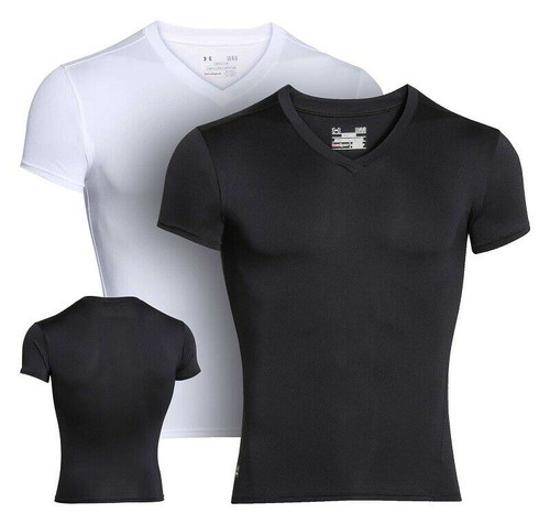 Under Armour 1216010 Men's UA Tactical HeatGear® Compression V-Neck T-Shirt