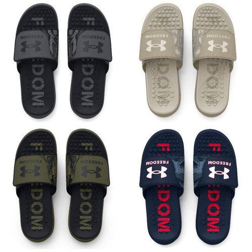 Under Armour 3026152 Mens UA Ignite Pro Freedom Slides