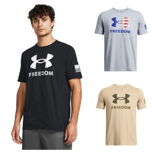 Under Armour 1382970 Men's UA Freedom Logo T-Shirt