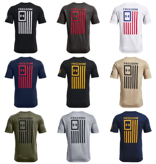 Under Armour 1370810 Men's UA Freedom Flag T-Shirt