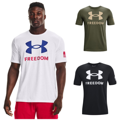 Under Armour 1370811 Men's UA Freedom Logo T-Shirt