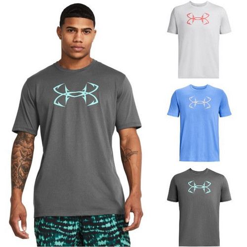 Under Armour 1331197 Men's UA Fish Hook Logo T-Shirt