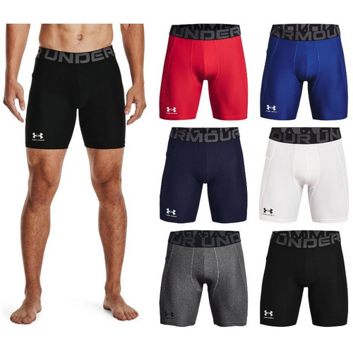 Under Armour 1361596 Men's UA HeatGear® Armour 6" Compression Shorts