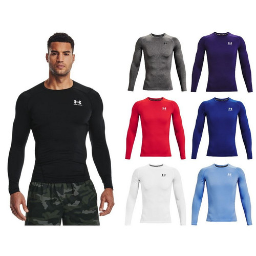 Under Armour 1361524 Men's UA HeatGear® Armour Compression Long Sleeve Shirt