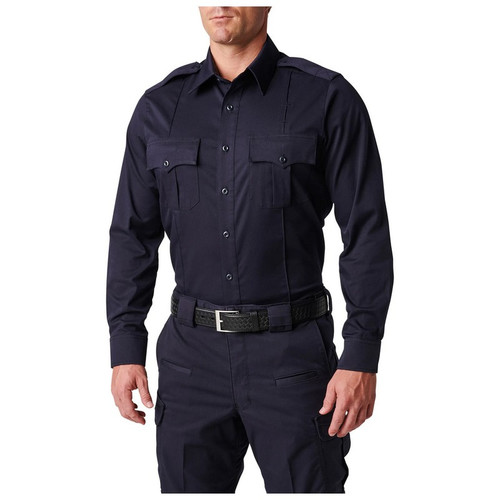 5.11 Tactical 72541 Men's NYPD Stryke Twill Long Sleeve Shirt