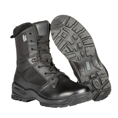 5.11 Tactical 12403 Women's A.T.A.C. 2.0 Side-Zip 8" Tactical Boots, Black