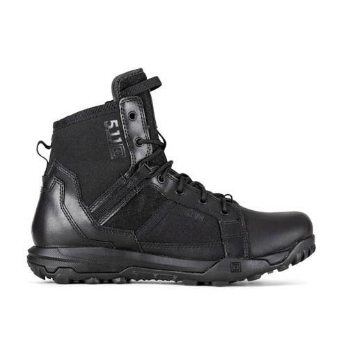5.11 Tactical 12439 Men's 5.11 A/T (All-Terrain) 6" Side-Zip Boots, Black