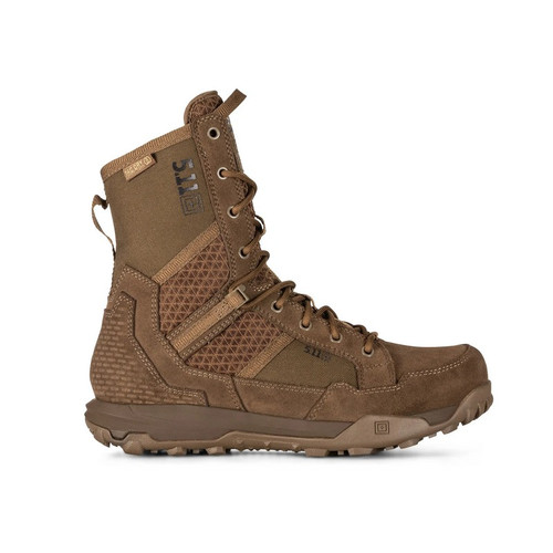 5.11 Tactical 12445 Men's 5.11 A/T (All-Terrain) 8" Waterproof Non-Zip Boots, Dark Coyote