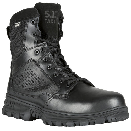 5.11 Tactical 12313 Men's EVO 6'' Waterproof Side-Zip Tactical Boots, Black