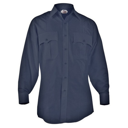 Elbeco Men's Paragon Plus Long Sleeve Poplin Shirt