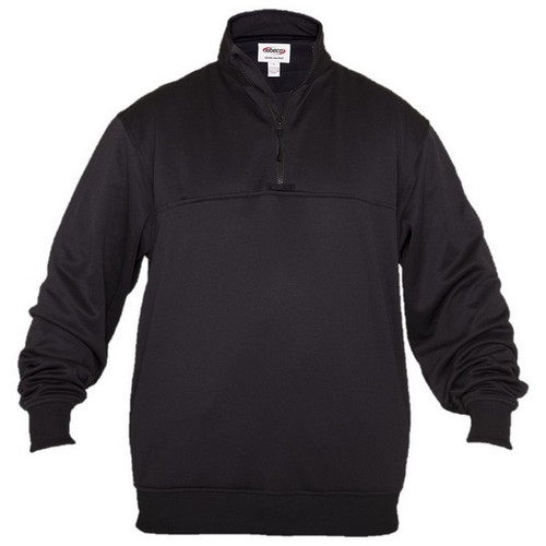 Elbeco 3774 Men's Shield FlexTech Quarter Zip Job Shirt, Midnight Navy