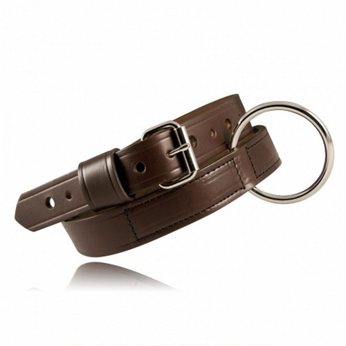 Boston Leather Model 6541 Restraint Belt, Brown Standard, 1.5"