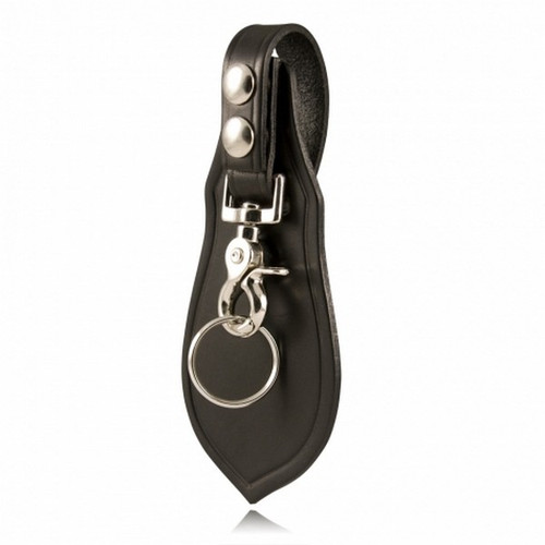 Boston Leather Model 5446 Deluxe Key Holder w/ Protective Flap