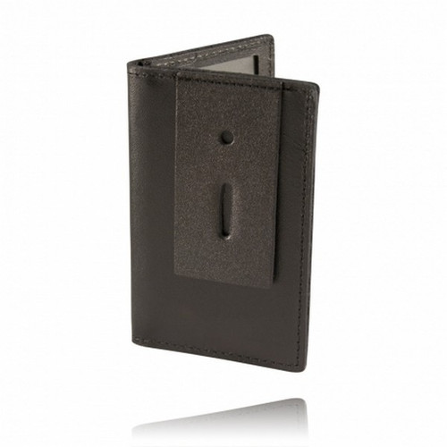 Boston Leather Model 5819WF Double Oversized ID Holder w/ Flap