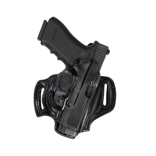 Aker Model 168A FlatSider XR13 Open Top Belt Slide Holster for Glock 19 23 32