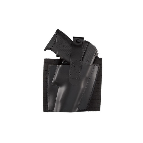 Aker Model 157 Comfort-Flex PRO Ankle Holster for Glock 26 27 33 - Tan- Plain - Right Hand