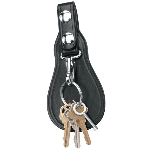 Gould & Goodrich B72 Leather Key Strap with Flap