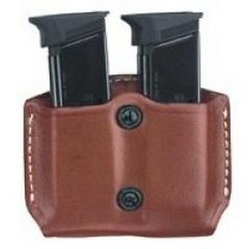 Gould & Goodrich 851 Gold Line Double Mag Case with Belt Loops for Colt 1911