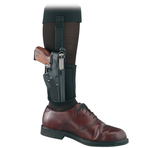 Gould & Goodrich B816 Gold Line Ankle Holster Plus Garter for Colt Agent