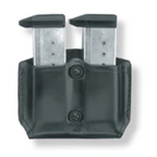 Gould & Goodrich 851 Gold Line Double Mag Case with Belt Loops for Glock 19