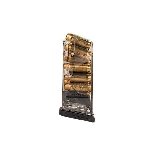 Elite Tactical Systems GLK-27 Standard 9 Round Mag .40 Caliber Magazine for Glock 27, Clear Polymer