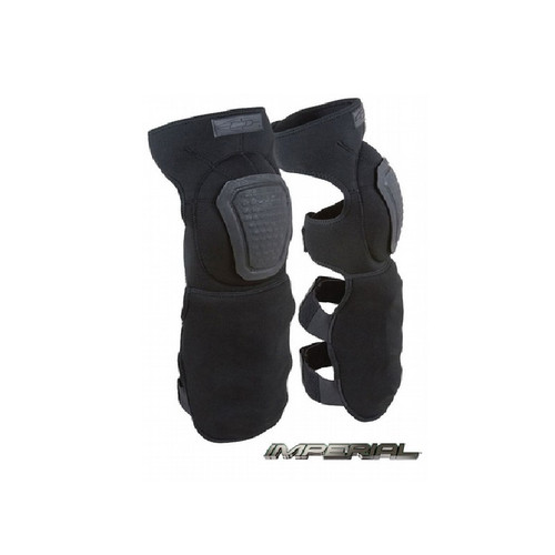 Damascus DNSG-B Neoprene Knee/Shin Guards w/ Non-Slip Knee Caps, Black