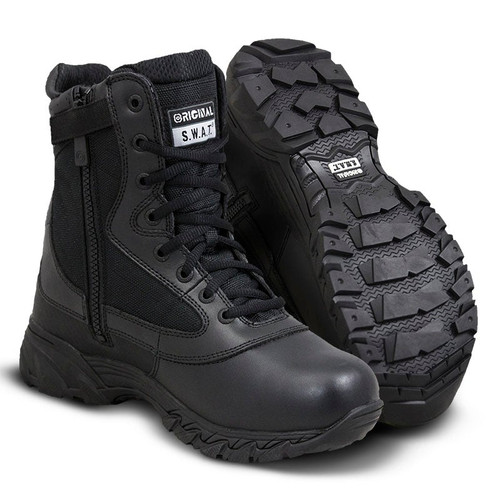 Original S.W.A.T. 139601 Chase 9" Waterproof Side-Zip Boots, Black