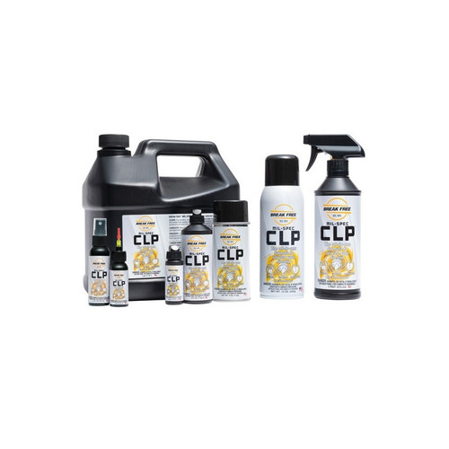 Break Free Mil-Spec CLP Cleaner - Lubricant + Protectant Gun Cleaning Oil