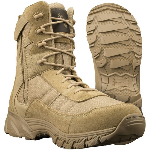 Altama 305302 Vengeance SR 8" Side-Zip Tactical Boots, Tan