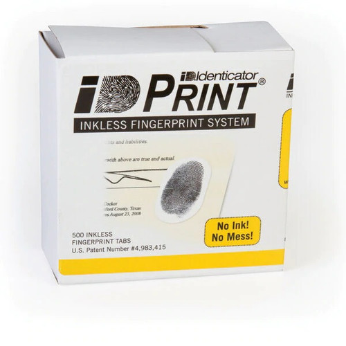 Identicator LE 62 ID Print Inkless Tabs (500 Pack)