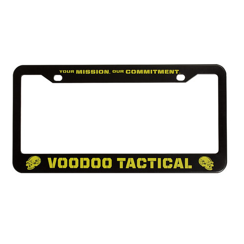 Voodoo Tactical 07-9600 License Plate Frame Voodoo Tactical 07-9600 License Plate Frame