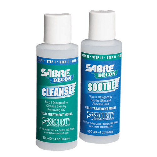 Sabre SD-40 Decon Cleanse & Soothe (Field Treatment Model), 4 Ounces Sabre SD-40 Decon Cleanse & Soothe (Field Treatment Model), 4 Ounces
