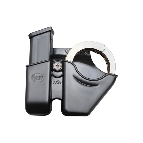 Fobus CU9GBH Magazine/Handcuff Combo Belt Pouch for Glock 9mm/.40 Double-Stack