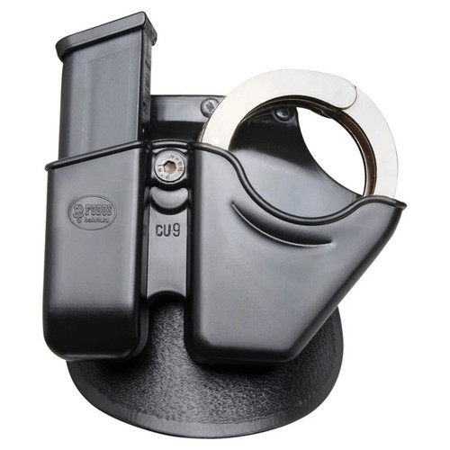 Fobus CU9 Magazine/Handcuff Combo Paddle Pouch for 9mm/.40 Double-Stack