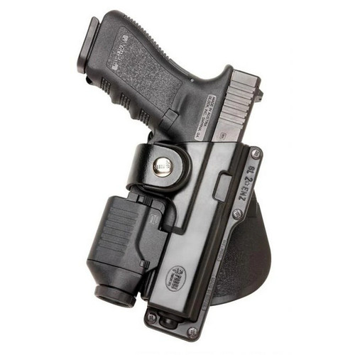 Fobus GLT17 Tactical Series Paddle Holster for Glock 17 with Light/Laser
