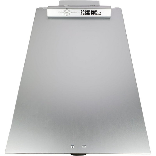 Posse Box PJ-32S Aluminum Side Opening Single-Compartment Junior Clipboard Box - 12.5" x 8.75" x 1"