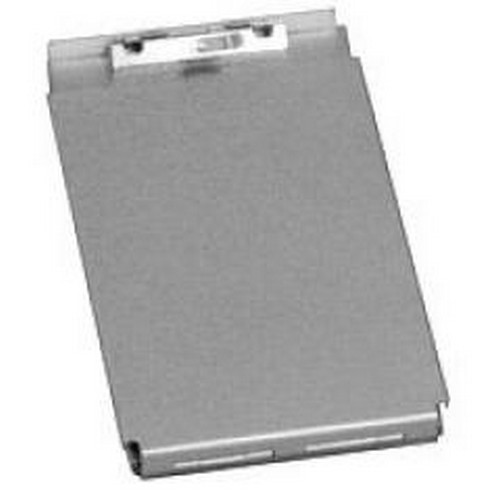 Posse Box CT-3 Aluminum Top-Opening Flip-Cover Compact Compartment Clipboard Cite Book Caddy - 9.5" x 5.5" x 0.5"