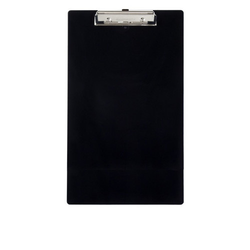 Saunders 21903 Recycled Plastic Clipboard, Legal Size, Low Profile Clip, Black, 9.00" x 14.75"