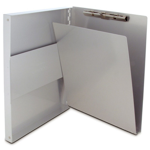 Saunders 10507 Recycled Aluminum Snapak Form Holder, 5.66" x 9.50" Size, Serrated Clip, Silver, 6.00" x 10.00"