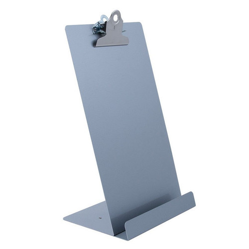 Saunders Free Standing Aluminum Clipboard & Tablet Stand, Memo Size, 6.56" x 12.25"