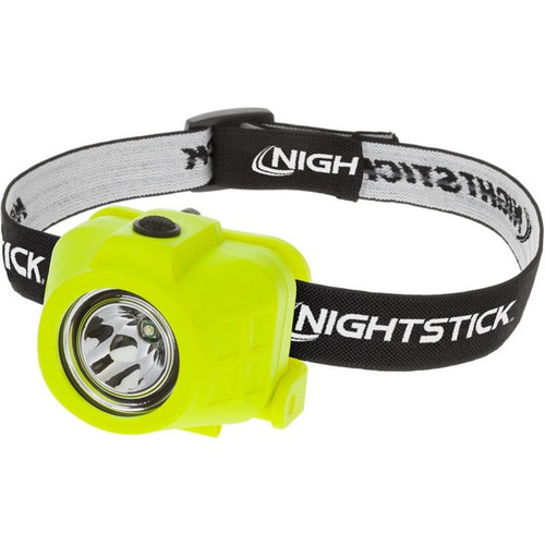 Nightstick XPP-5450G Intrinsically Safe Dual-Function Headlamp, 3 AAA Batteries, 90 Lumens