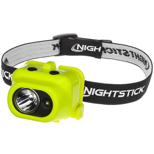 Nightstick XPP-5454G Intrinsically Safe Multi-Function LED Dual-Light Headlamp, 3 AAA Batteries, 115 Lumens