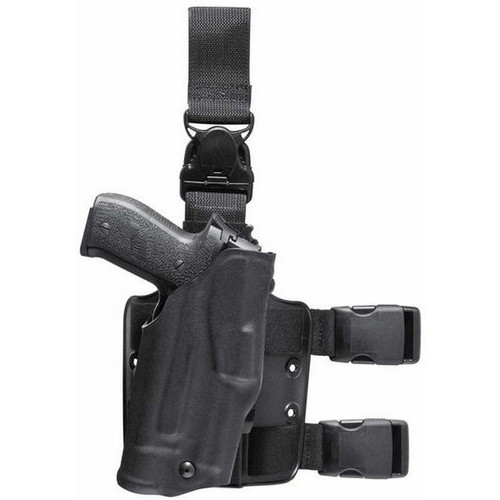 Safariland Model 6355 ALS Tactical Holster w/ Quick-Release Leg Harness for Smith & Wesson M&P45C 1.0 w/o Thumb Safety