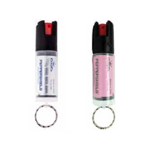 Pepper Shield Keychain Pepper Spray w/ Key Cap, 0.5 Ounce