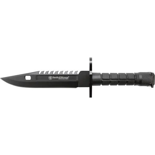 Smith & Wesson SW3B Special Ops® M-9 Bayonet 7.8" 420J2 Stainless Steel Blade, Thermoplastic Rubber Handle