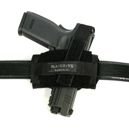 Blackhawk 40FB02BK Nylon Ambidextrous Flat Belt Holster