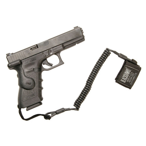Blackhawk 90TPL1BK Tactical Non-Swivel Pistol Lanyard