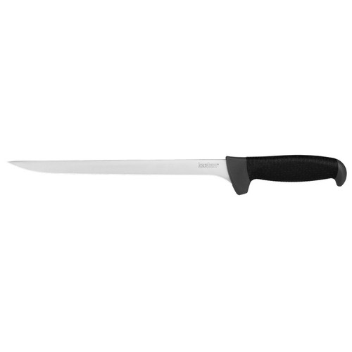 Kershaw 1249 9.5" Narrow Fillet Knife Trailing Point Plain Edge Blade, Gray & Black Handle